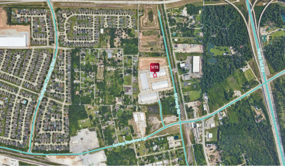 More Photos Of 27359 W Hardy Rd, Spring Warehouse For Lease