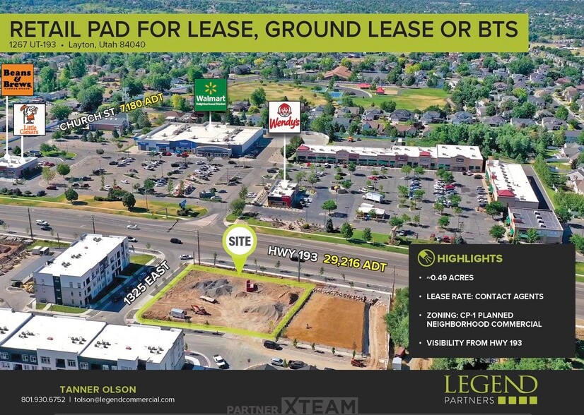 Primary Photo Of 1333 E 3000 N, Layton Land For Lease