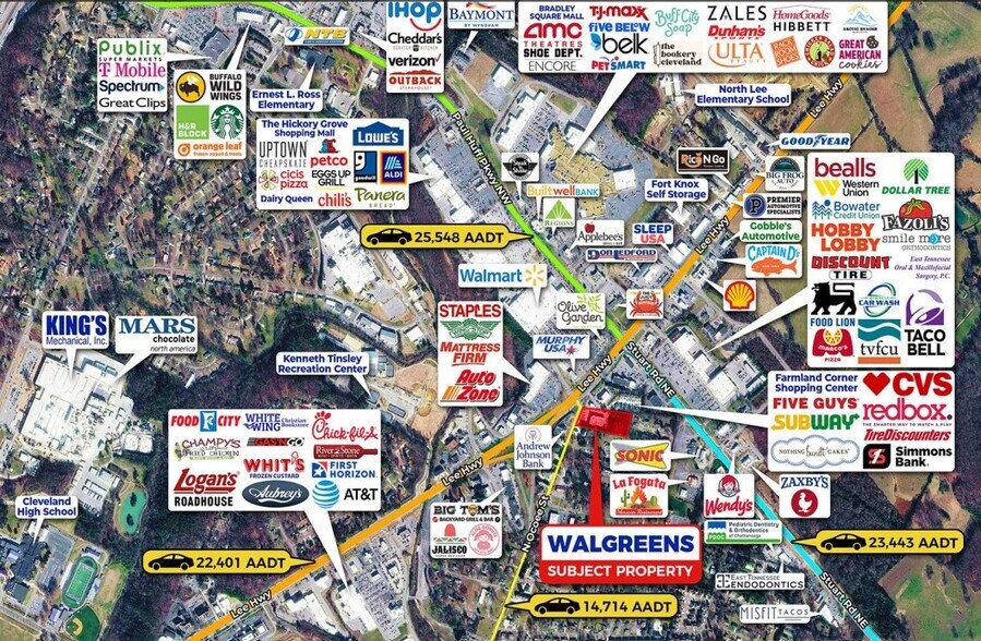 More Photos Of 4420 N Ocoee St, Cleveland Drugstore For Sale