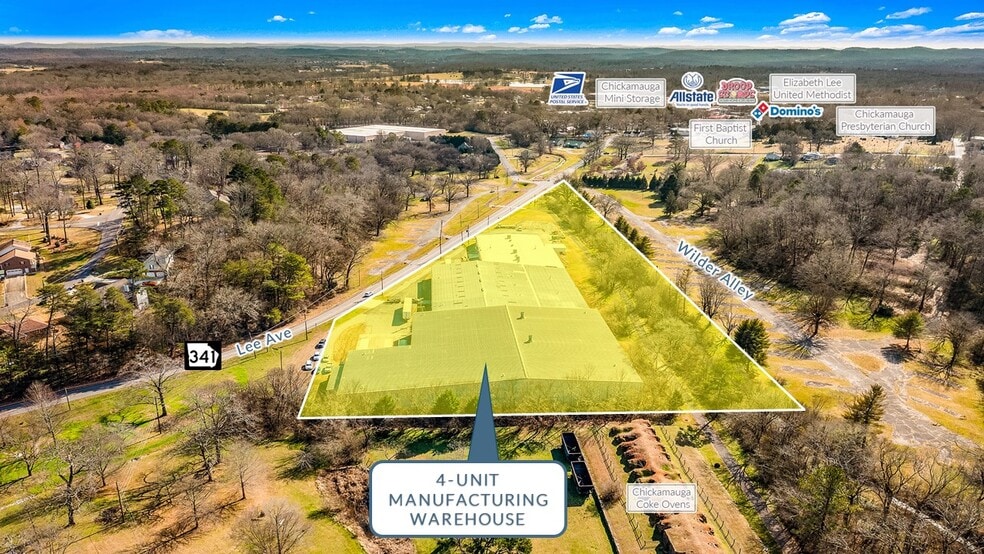 More Photos Of 601 Lee Ave, Chickamauga Manufacturing For Lease