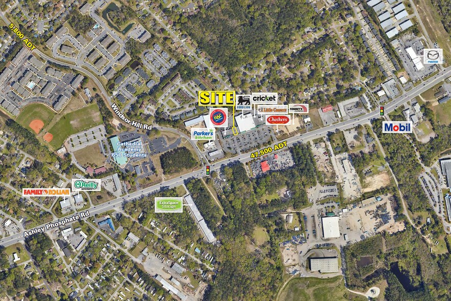 Primary Photo Of 3720-3760 Ashley Phosphate Rd, North Charleston Freestanding For Lease