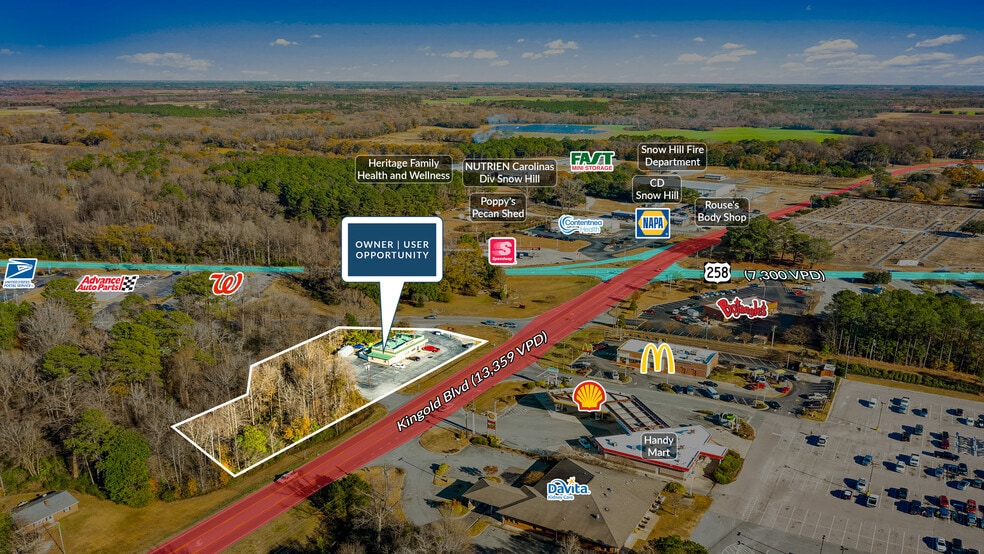 More Photos Of 1012 Kingold Blvd, Snow Hill Restaurant For Sale