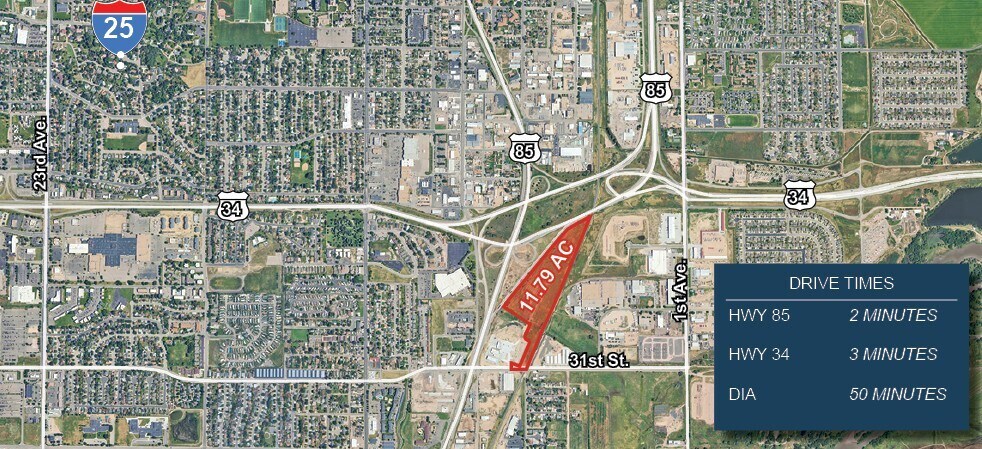 Primary Photo Of 625 31st St, Evans Land For Sale