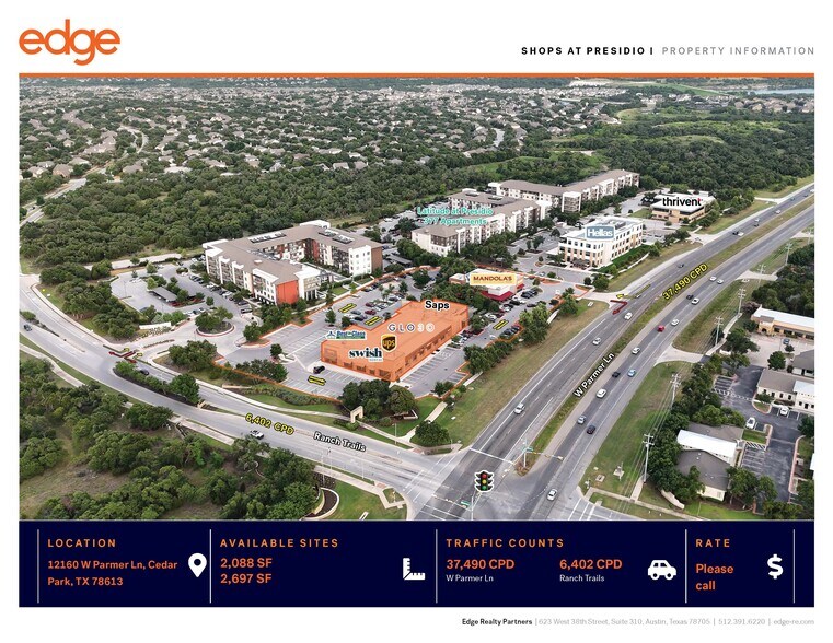 More Photos Of Parmer Ln & Ranch Trails Ct, Cedar Park Unknown For Lease