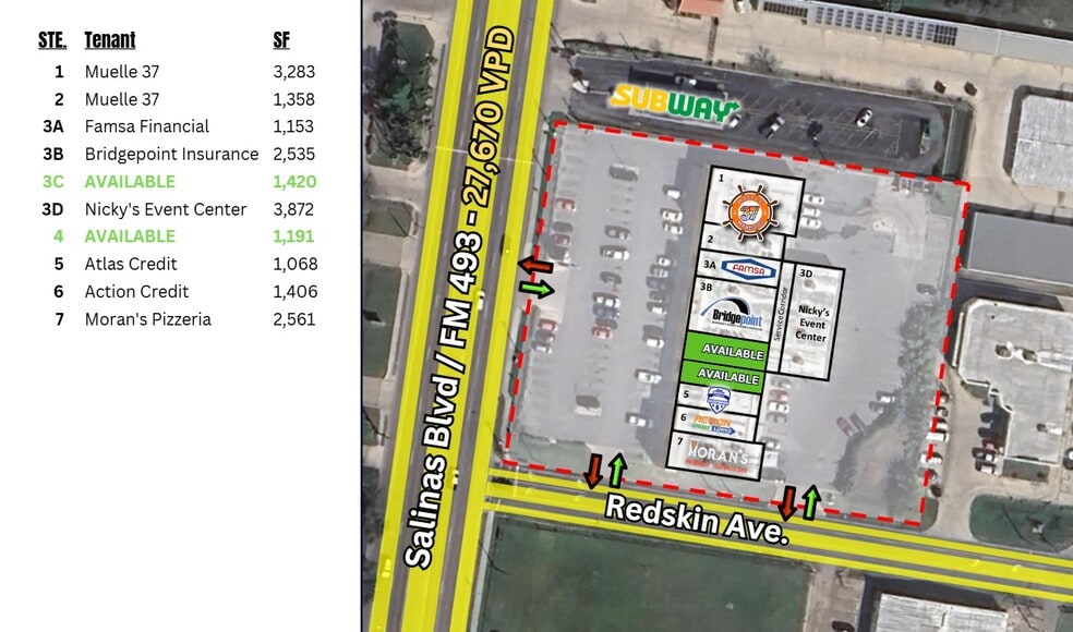 More Photos Of 510 N Salinas Blvd, Donna General Retail For Lease