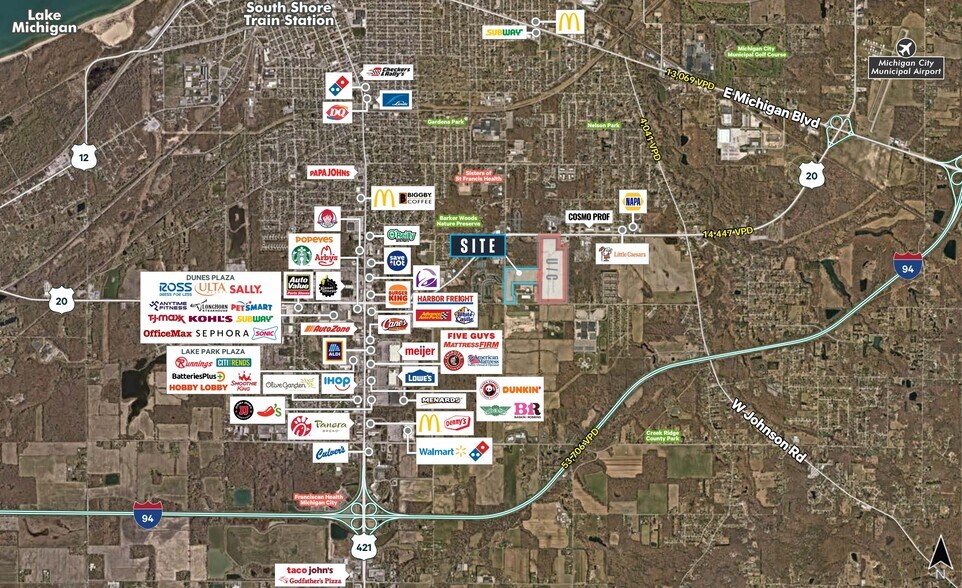 More Photos Of Woodland Rd @ Pahs Rd, Michigan City Land For Sale