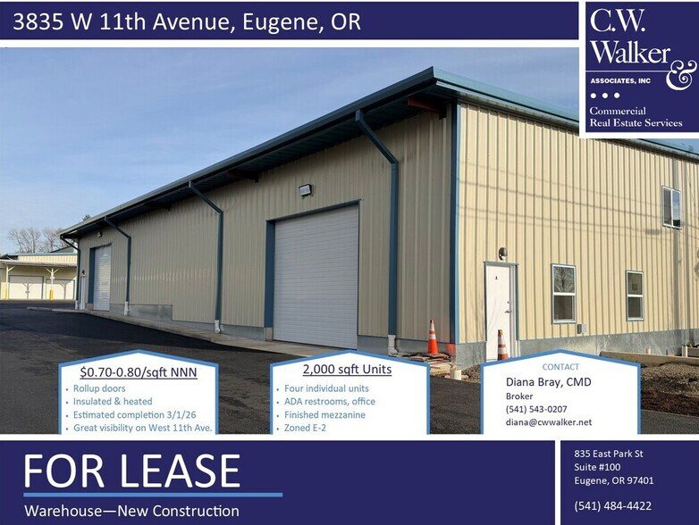 Primary Photo Of 3835 W 11th Ave, Eugene Light Manufacturing For Lease