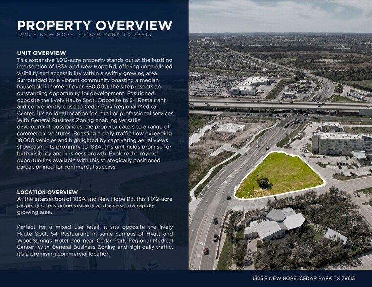 More Photos Of 1325 E New Hope Dr, Cedar Park Storefront For Lease