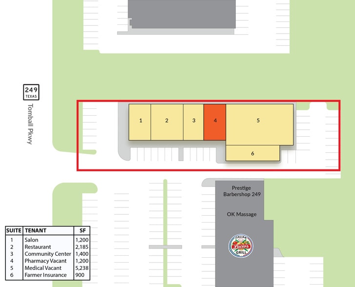 More Photos Of 13734 State Highway 249, Houston General Retail For Sale