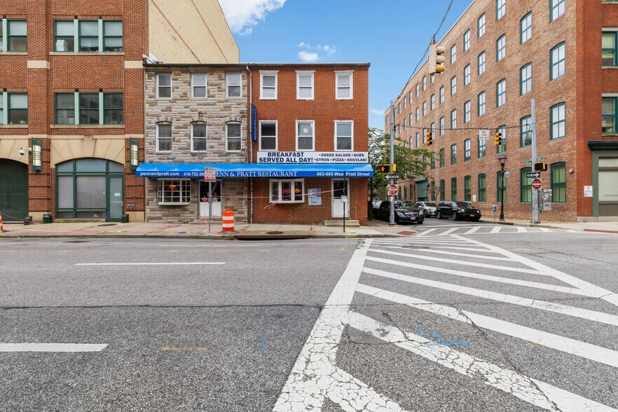 More Photos Of 663 W Pratt St, Baltimore Storefront Retail Residential For Sale