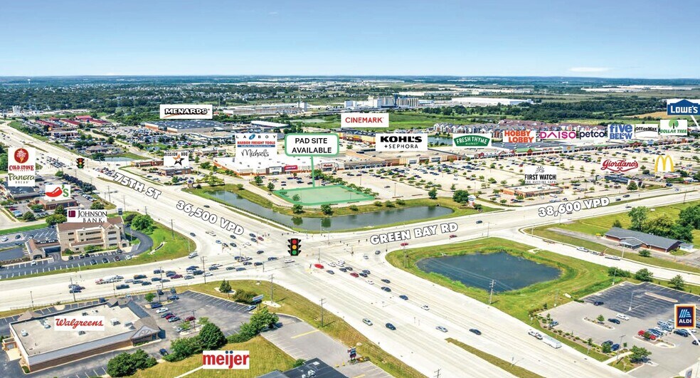Primary Photo Of NWC of Highway 30 & Highway 50, Kenosha Land For Lease