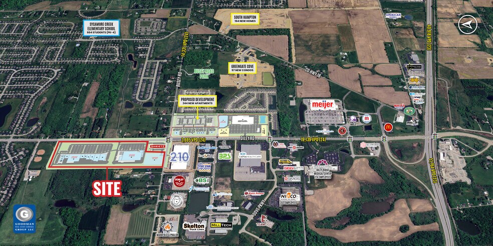 More Photos Of 8865 Diley rd, Canal Winchester Land For Lease