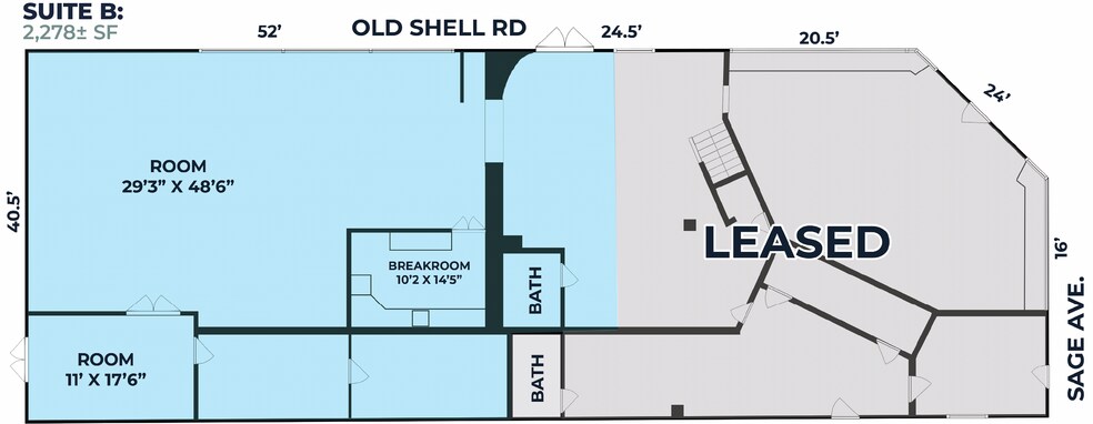 More Photos Of 97 S Sage Ave, Mobile General Retail For Sale