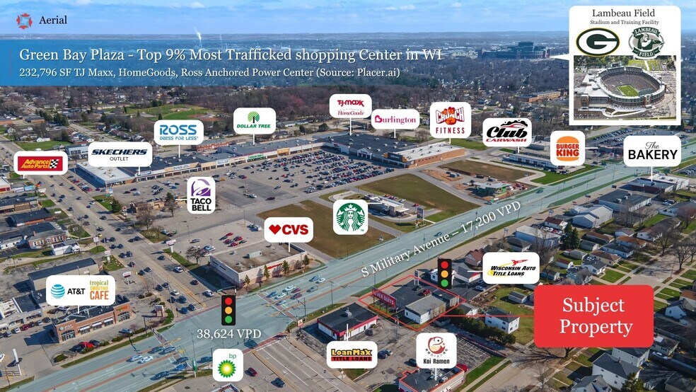 More Photos Of 712 S Military Ave, Green Bay Service Station For Sale