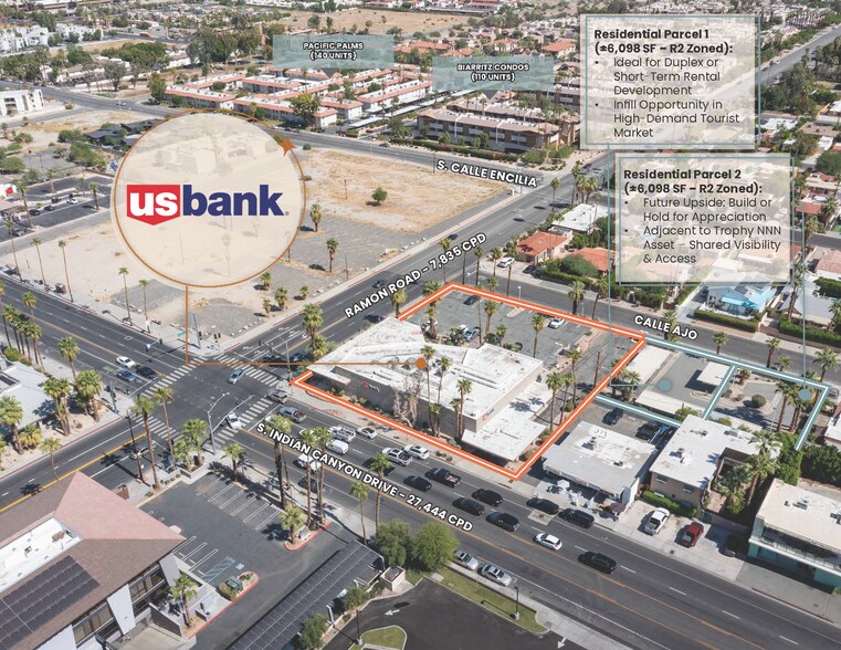 More Photos Of 500 S Indian Canyon Dr, Palm Springs Bank For Sale