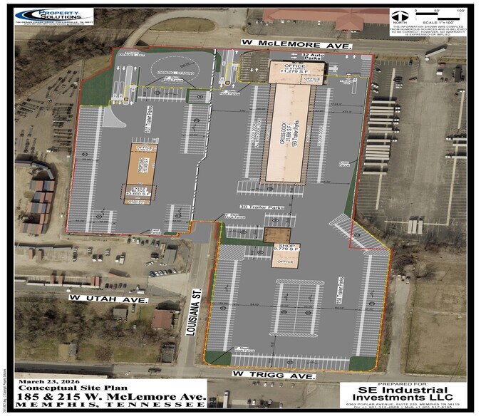More Photos Of 185 W McLemore Ave, Memphis Truck Terminal For Sale