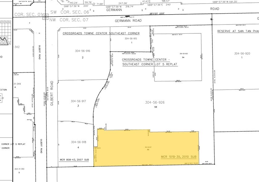 Primary Photo Of SE Germann Rd & Gilbert Rd, Gilbert Land For Sale