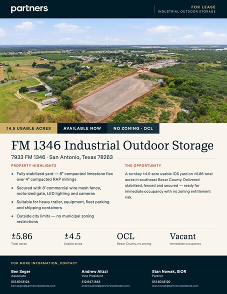 More Photos Of 7933 FM 1346, San Antonio Land For Lease