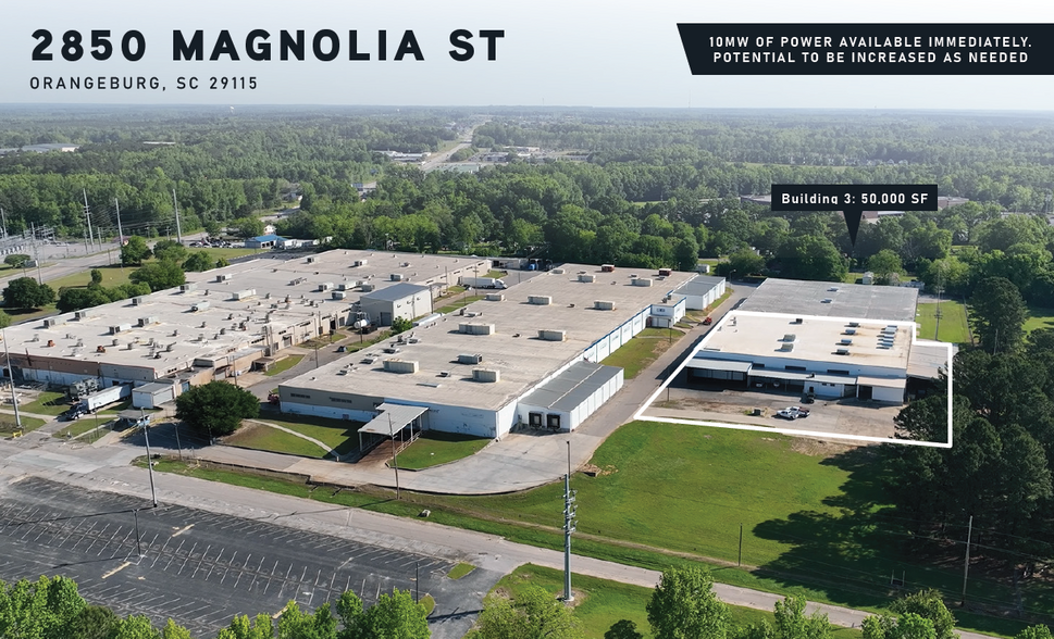 Primary Photo Of 2850 Magnolia St, Orangeburg Manufacturing For Lease