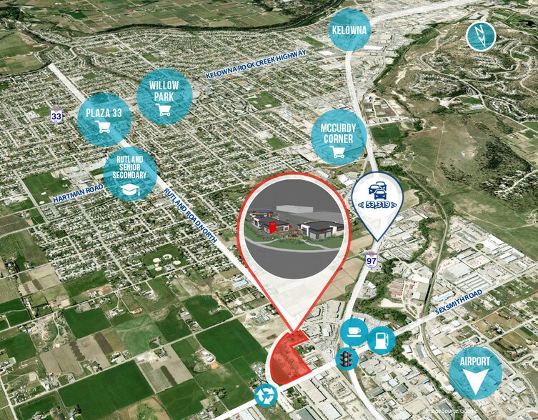 More Photos Of 2190 Rutland Rd N, Kelowna Land For Lease