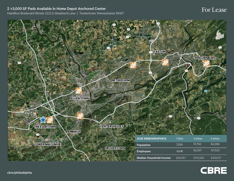 More Photos Of Hamilton Blvd & Grange Road, Trexlertown Storefront For Lease