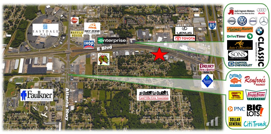 More Photos Of 790 Eastern Blvd, Montgomery General Retail For Sale