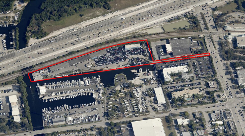 Primary Photo Of 2051 Griffin Rd, Fort Lauderdale Marina For Sale