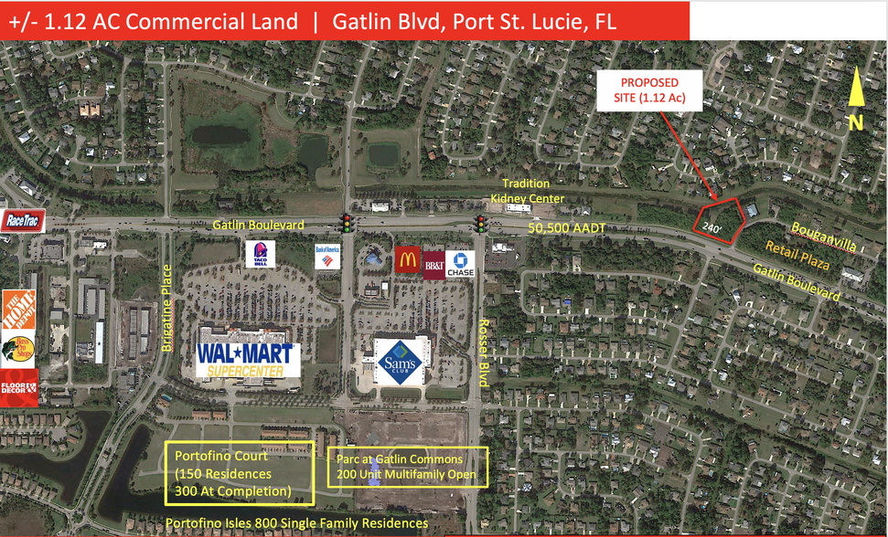 Primary Photo Of 1497 SW Gatlin Blvd, Port Saint Lucie Land For Sale