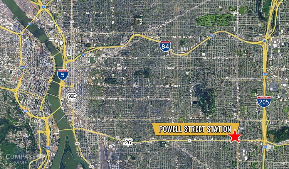 More Photos Of 7901-8001 SE Powell Blvd, Portland Unknown For Lease