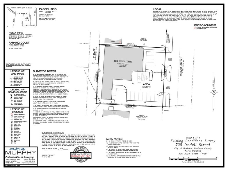 More Photos Of 725 Iredell St, Durham Freestanding For Lease
