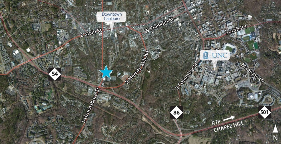 More Photos Of 101 Two Hills Dr, Carrboro Storefront Retail Office For Lease