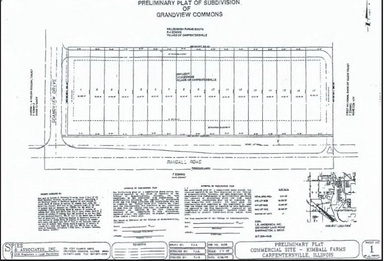 More Photos Of SEC of Randall Rd & Grandview Dr, Carpentersville Land For Sale