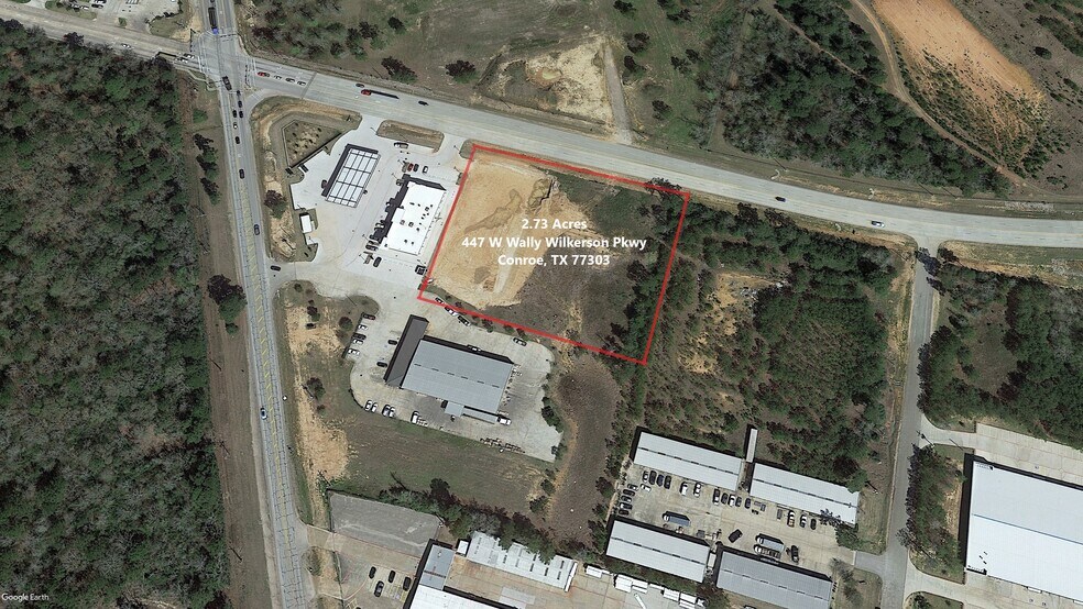 Primary Photo Of Highway 75 & League Line Rd, Conroe Land For Sale