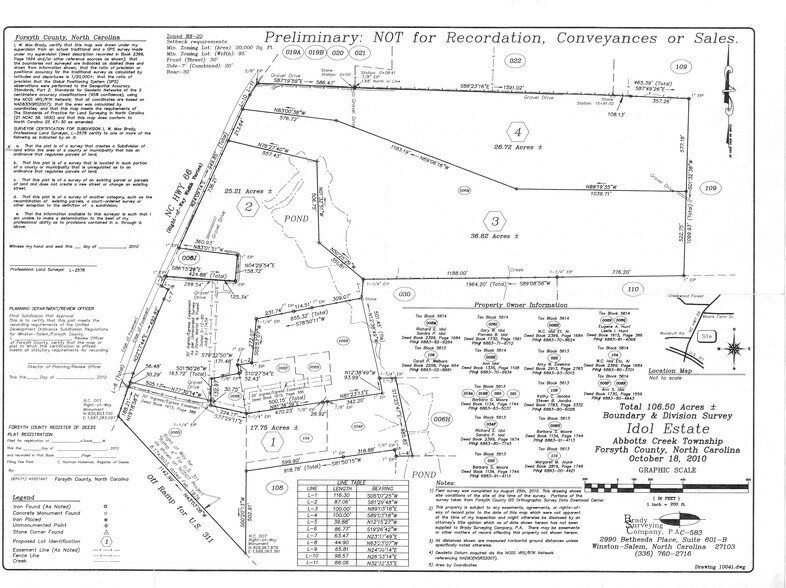 More Photos Of 2823 NC Highway 66 S, Kernersville Land For Sale