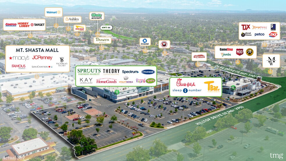 More Photos Of 1401 Hilltop Dr, Redding Freestanding For Sale