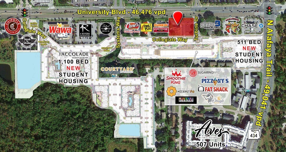 More Photos Of 12103 Collegiate Way, Orlando Restaurant For Lease