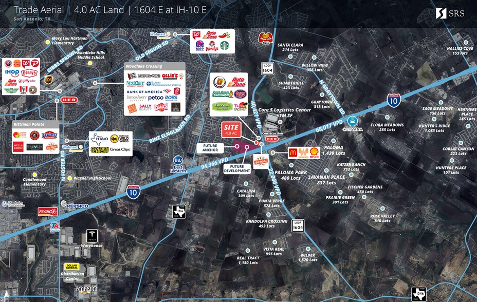 More Photos Of 1604 E at IH-10 E, Converse Land For Sale
