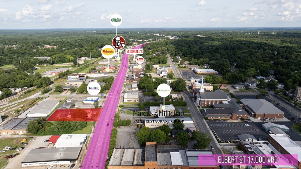 More Photos Of 123 Elbert St, Elberton Fast Food For Sale