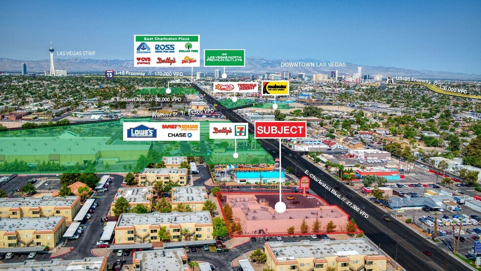More Photos Of 2885 E Charleston Blvd, Las Vegas Freestanding For Lease