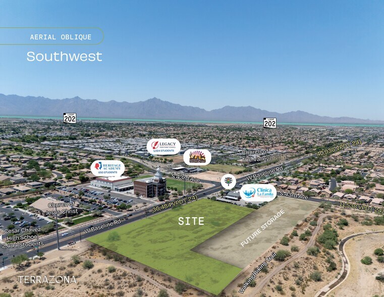 More Photos Of NEC 43rd & Baseline Rd, Laveen Land For Sale