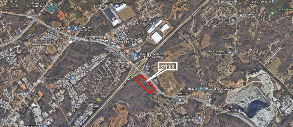 Primary Photo Of Friendship Rd at I-985, Buford Land For Sale