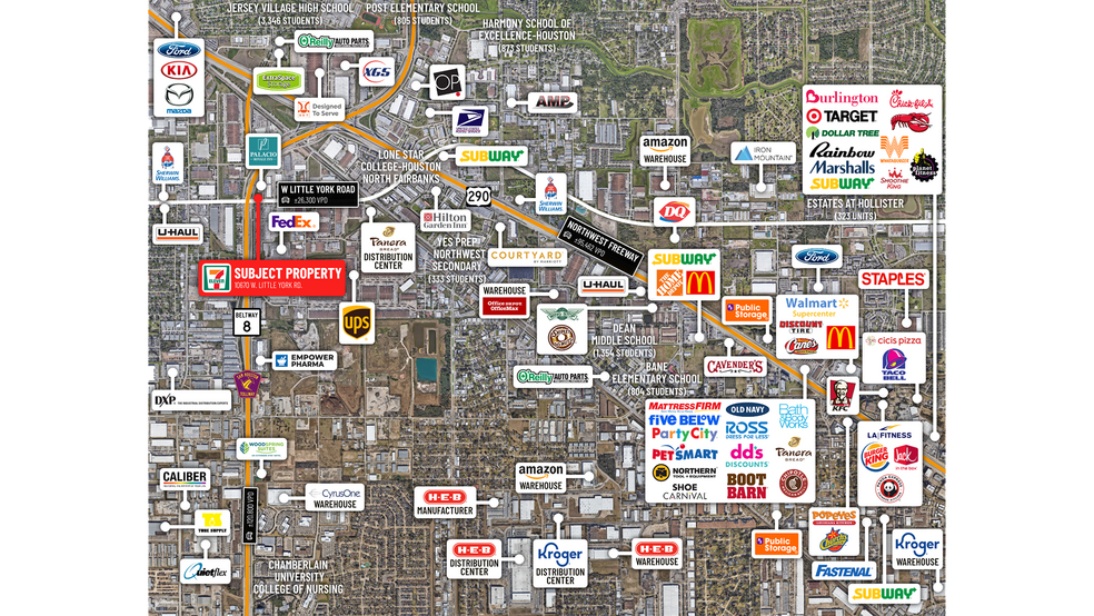 More Photos Of 10670 Little York, Houston Service Station For Sale