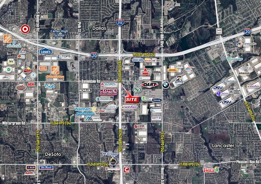 More Photos Of 3430 N Interstate 35 E, Lancaster General Retail For Lease