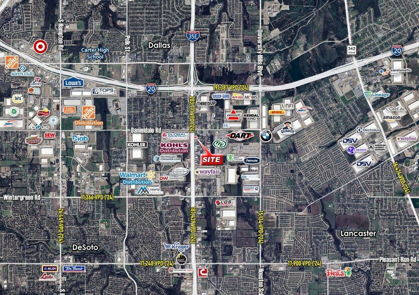 More Photos Of 3430 N Interstate 35 E, Lancaster General Retail For Lease