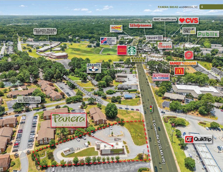 More Photos Of 1702 E Greenville St, Anderson Storefront For Sale