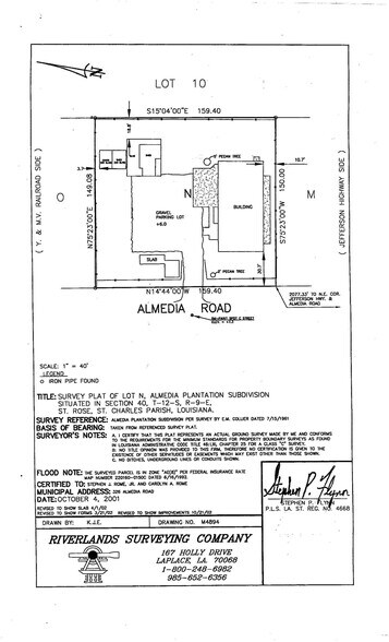 More Photos Of 326 Almedia Rd, Saint Rose Warehouse For Lease