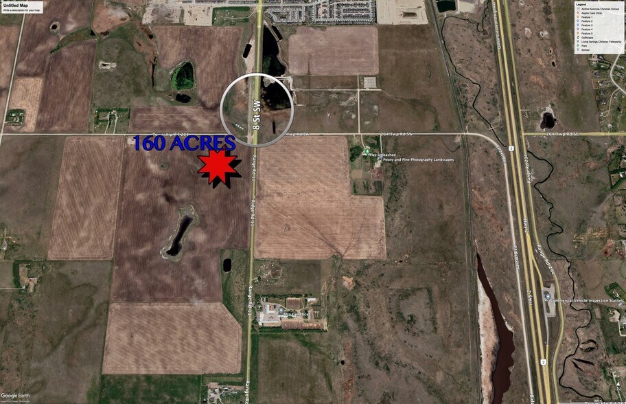 More Photos Of Q NE Sec 23 TWP 26 Range 1 Meridian 5 & Rge 11 rd, Airdrie Land For Sale