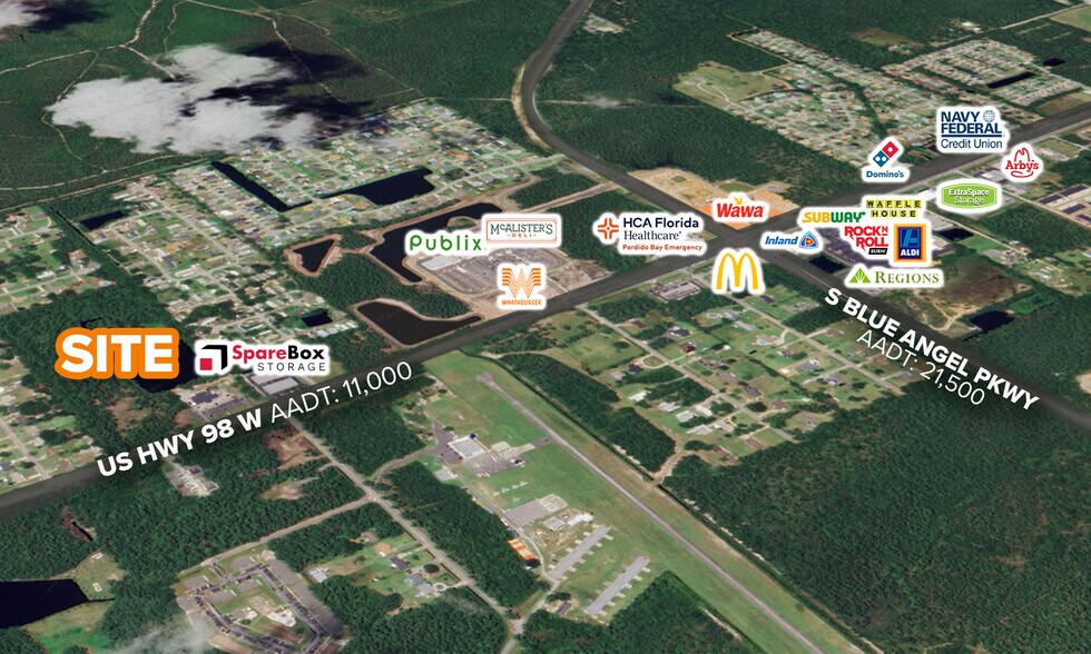 More Photos Of 9720 W Highway 98, Pensacola Land For Sale