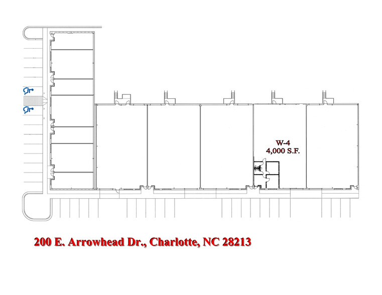More Photos Of 200 E Arrowhead Dr, Charlotte Showroom For Lease
