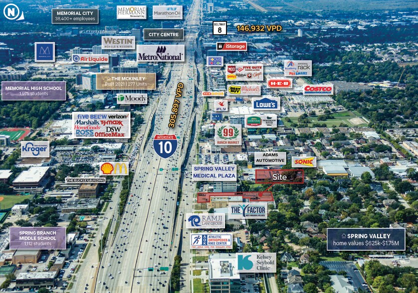 More Photos Of 9210 Katy Freeway, Houston Land For Sale